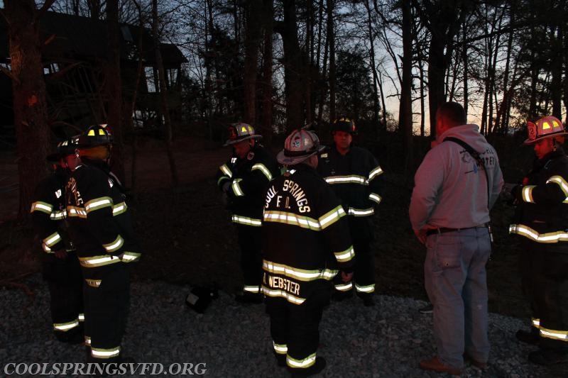 Crews Setting up Before Burn