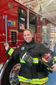 Firefighter / EMR Lindsay Hackett - Cool Springs Volunteer Fire Department